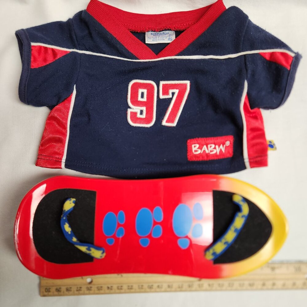 Build A Bear SKATEBOARD and SPORT SHIRT - Picture 4 of 8